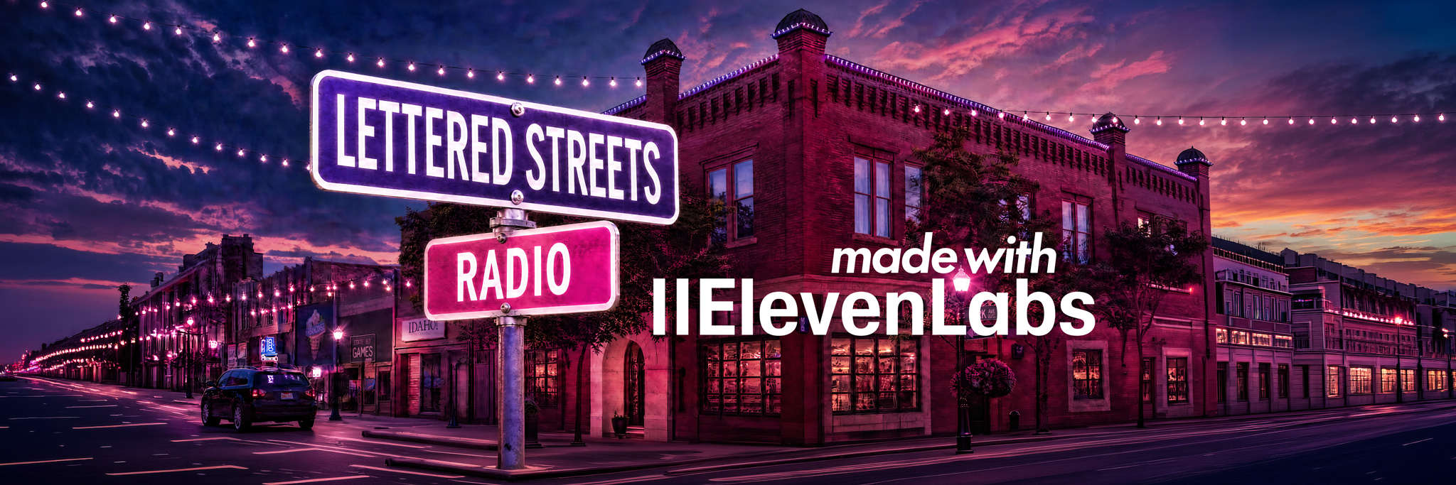 Lettered Streets Radio — Made with ElevenLabs